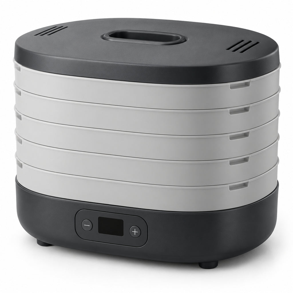 Oval Five-Tier Digital Food Dehydrator