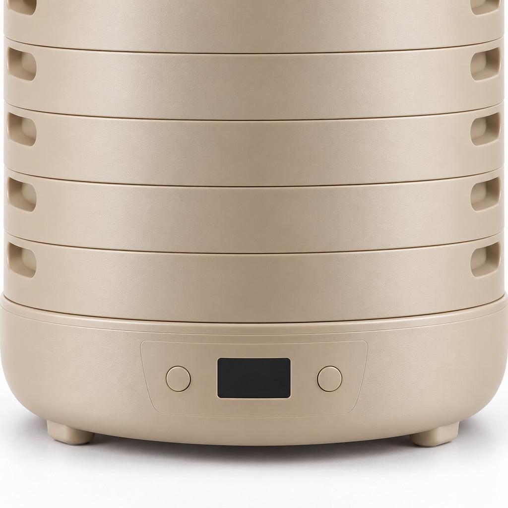 Round Five-Tier Stackable Food Dehydrator