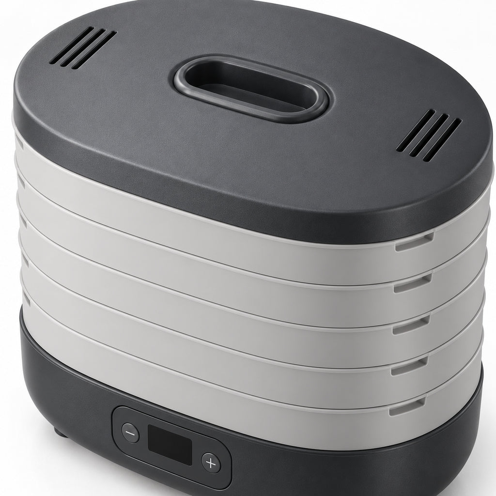 Oval Five-Tier Digital Food Dehydrator