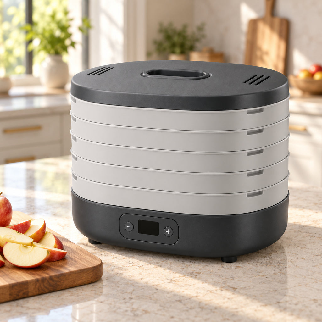 Oval Five-Tier Digital Food Dehydrator
