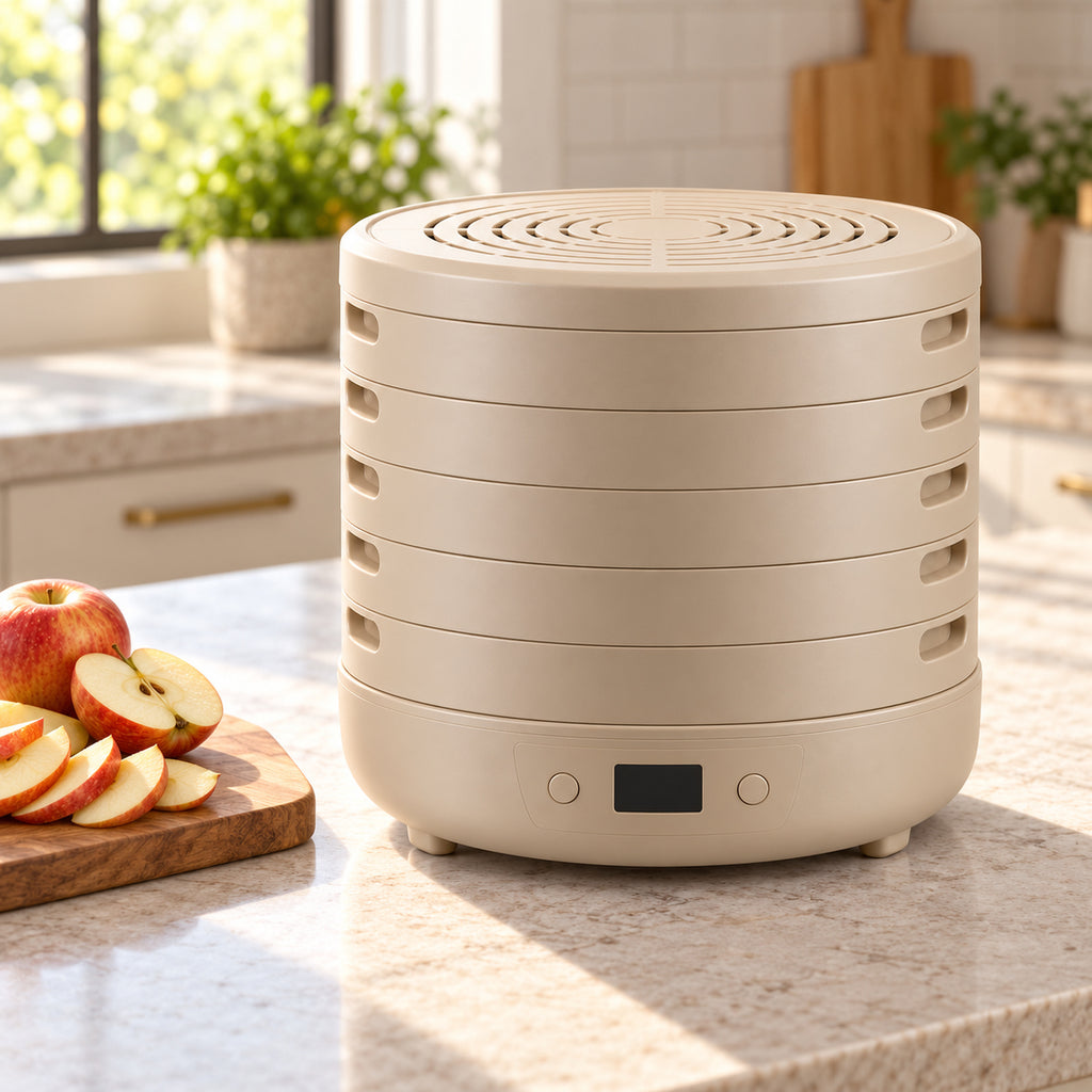 Round Five-Tier Stackable Food Dehydrator