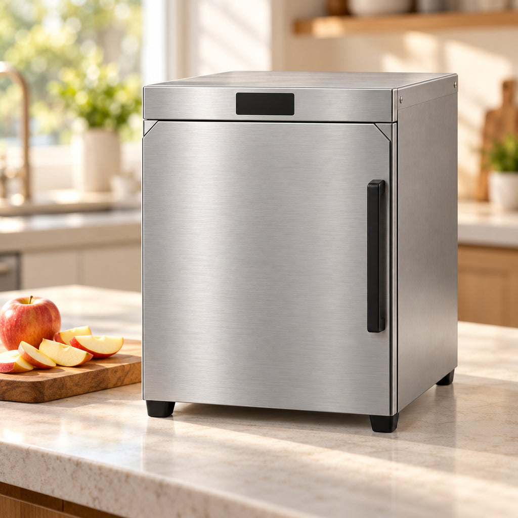 Eight-Tray Stainless Steel Food Dehydrator