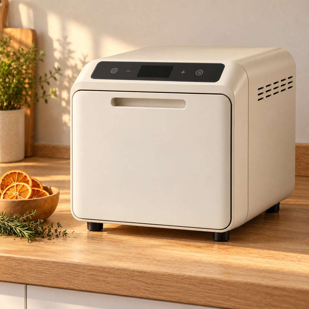 Compact Six-Tray Digital Food Dehydrator