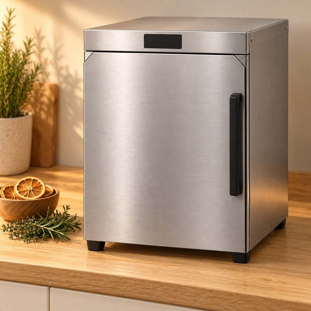 Eight-Tray Stainless Steel Food Dehydrator