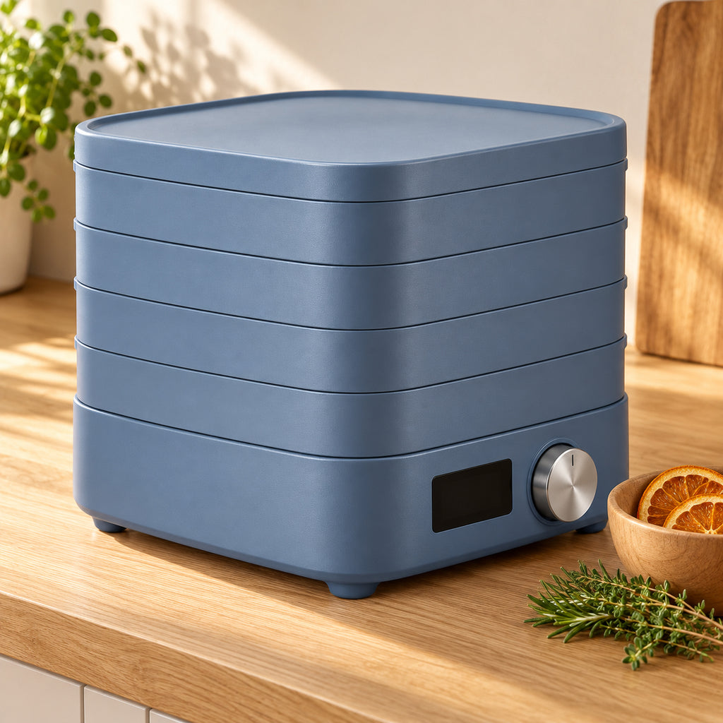 Square Four-Tier Stackable Food Dehydrator