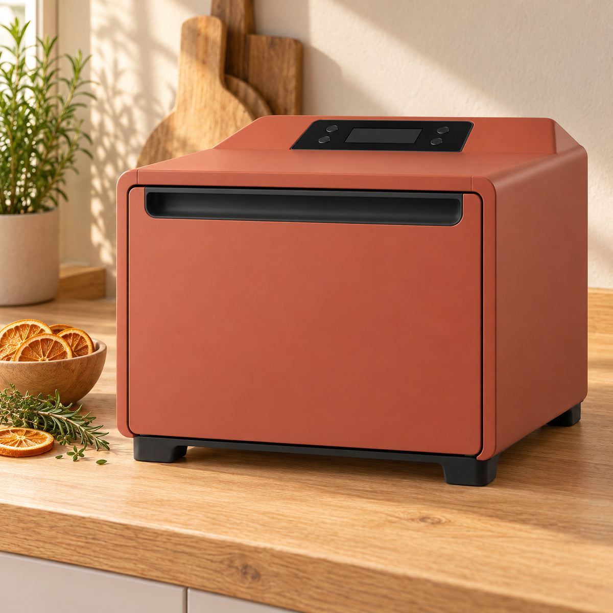 Wide Six-Tray Digital Food Dehydrator